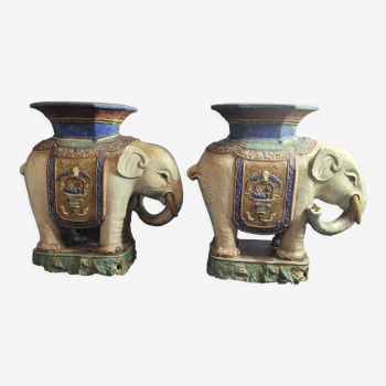 Elephant harness Vietnam ceramic Bien Hoa / China/Asia 