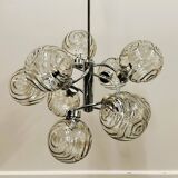 German Space Age Orbital Chandelier by Fischer Leuchten, 1970s. Germany