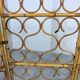 Ratan roomdivider folding screen Italy 1960’s