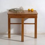 Antique solid wood work table – European side table – circa 1920–1950