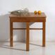 Antique solid wood work table – European side table – circa 1920–1950