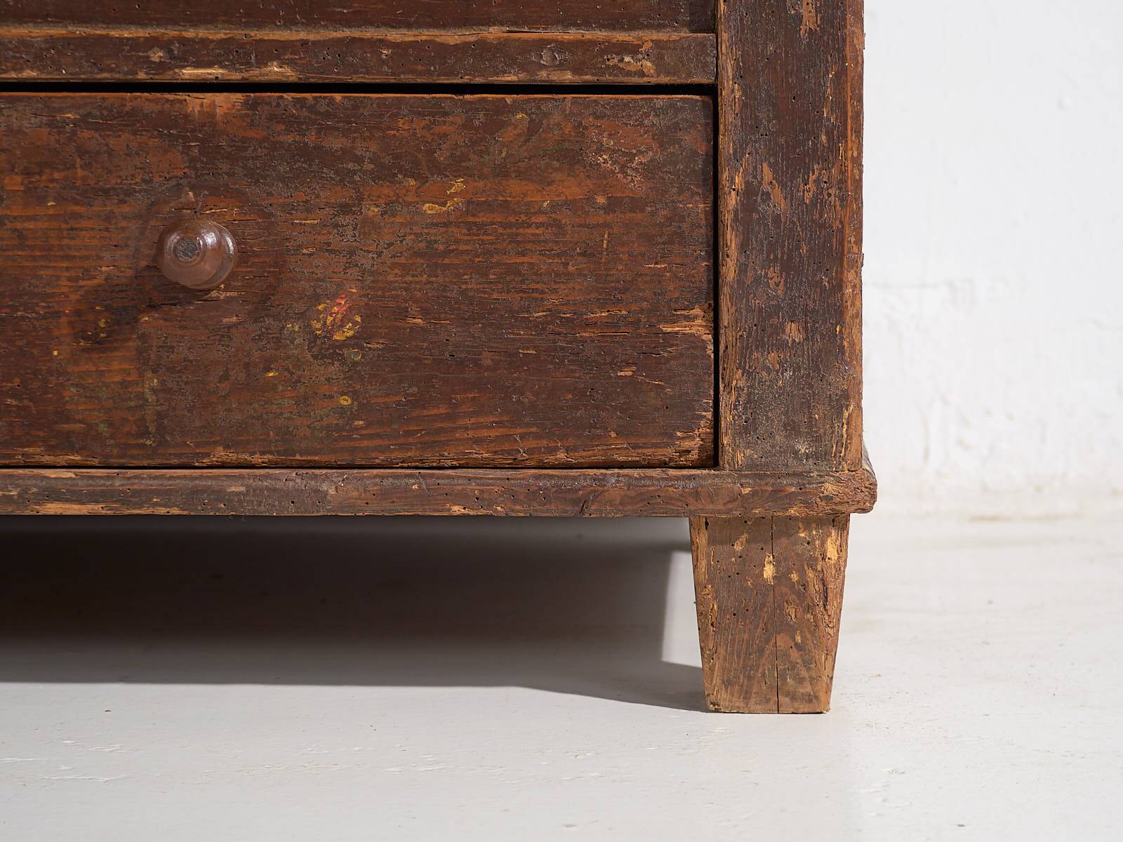 Antique storage trunk dated 1861 #23