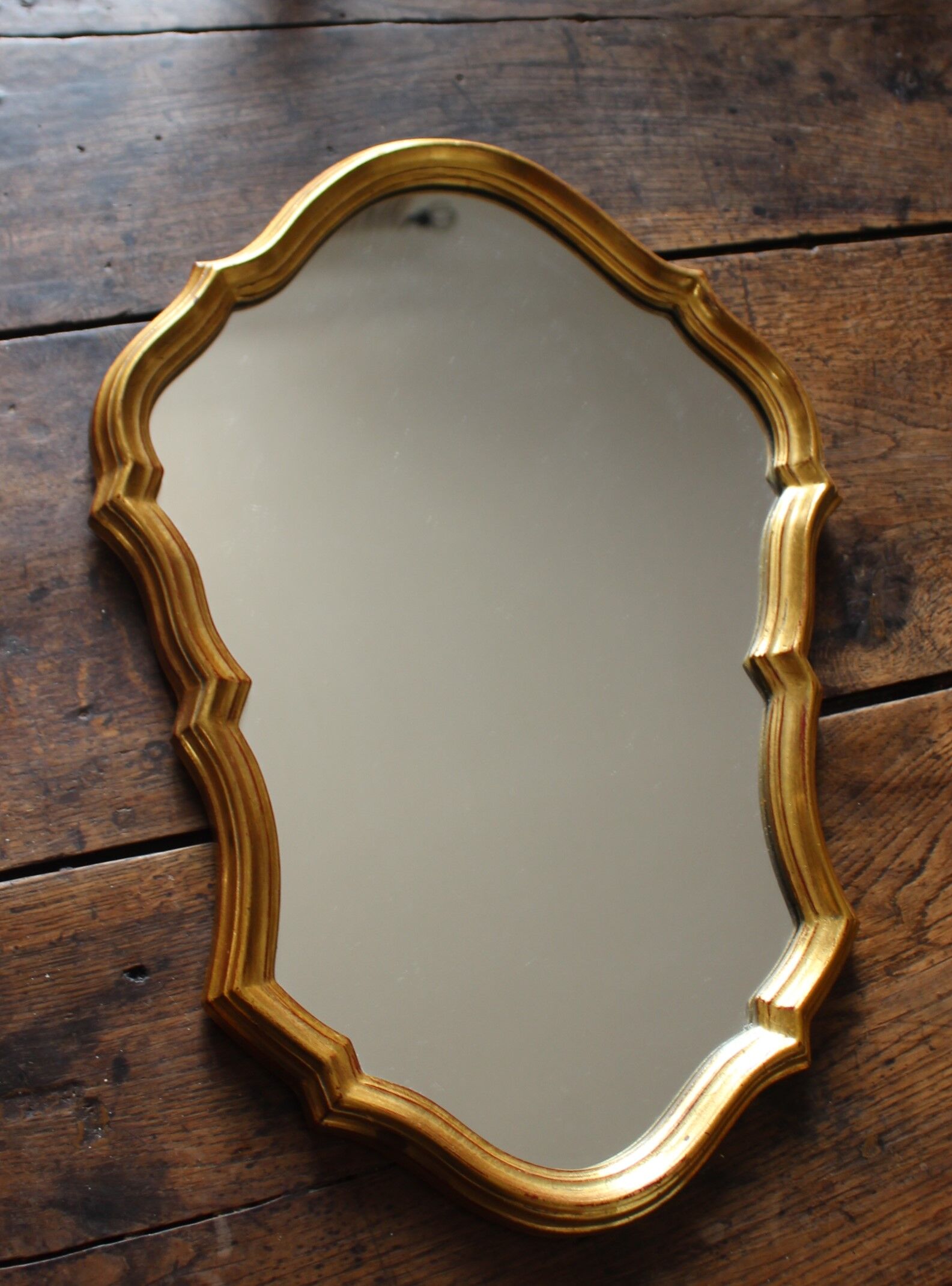Golden mirror baroque spirit