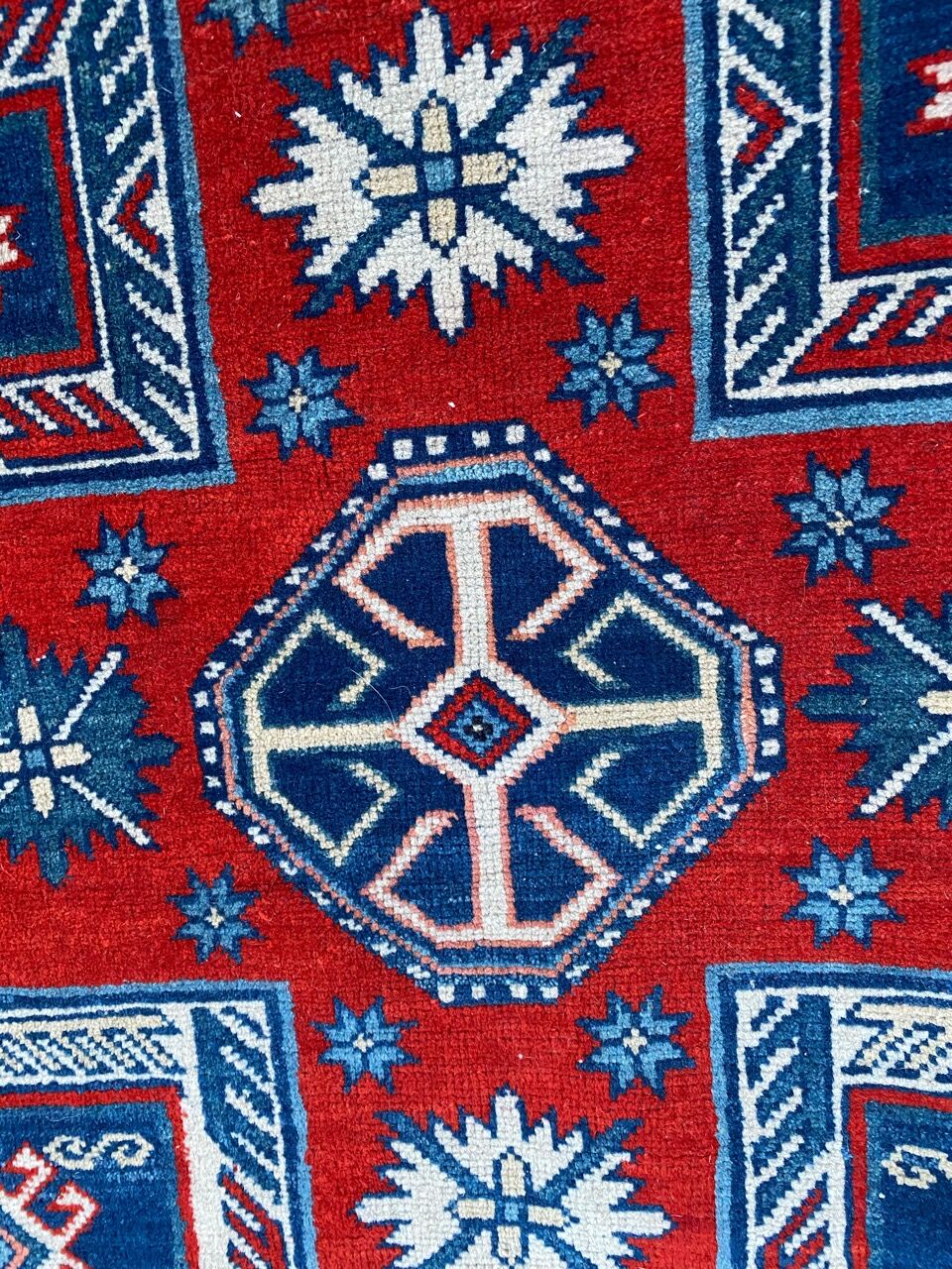 Vintage carpet of the chirwan Caucasus 115x195 cm