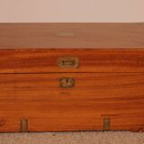 19th Century Camphor Wood Marine Chest