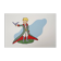 Antoine de Saint-Exupéry : Le Petit Prince et l'oiseau - Lithographie