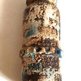 Dieter Peter terracotta vase West Germany late 1960s Height 40 cm