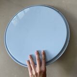 Vintage enameled metal tray