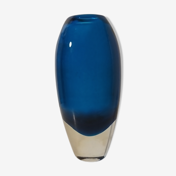 Vase Sommerso Murano vintage 1970