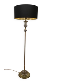 Murano glass floor lamp. Attributed to Barovier & Toso