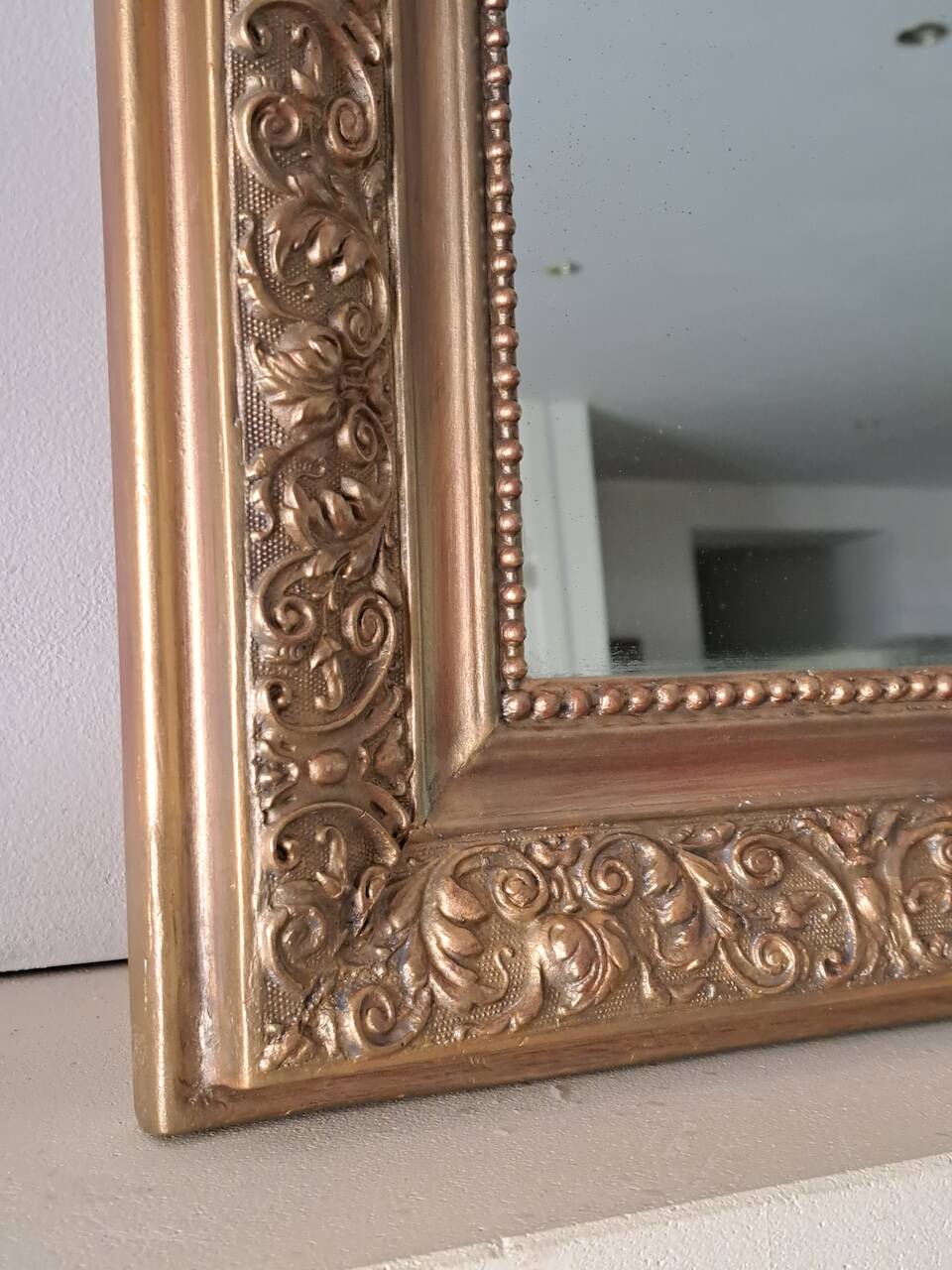 Antique Louis Philippe mirror 101 X 74