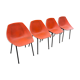 Shell chairs by Pierre Guariche for Meurop, Belgium, 1960