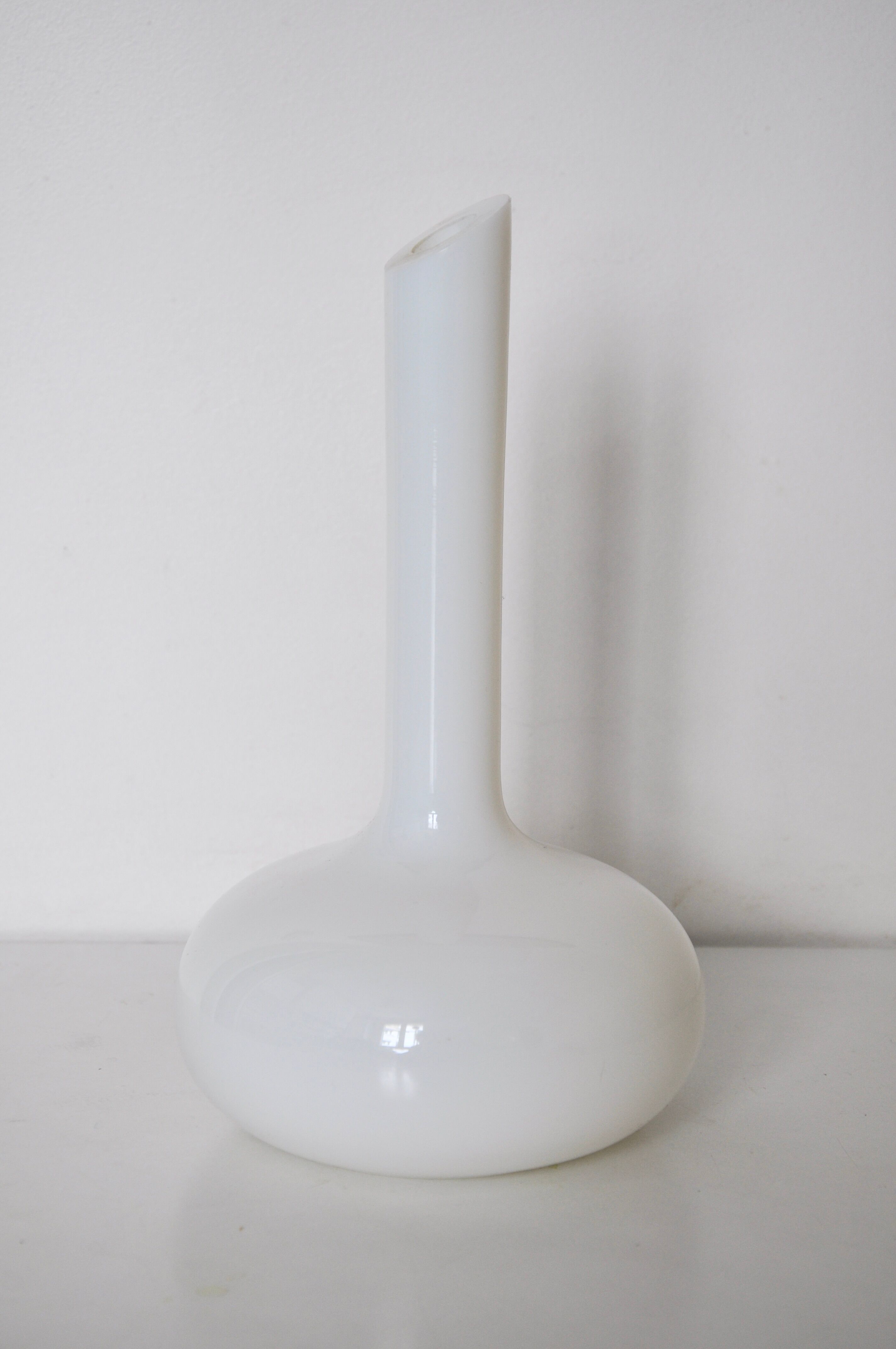 Opaline soliflore vase 1960