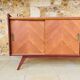 Vintage enfilade in ash and mahogany circa 1950s
