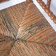 Wooden and caned corner chair, antique bobbin chair, occasional chair.