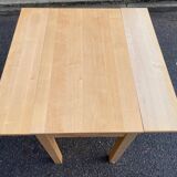 Scandinavian extendable dining table console 50-90cm