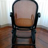 Rocking chair Thonet n°10 , 1908 original label