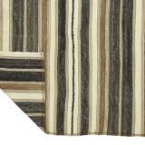 Turkish Anatolian Handmade Vintage Area Kilim Rug 225 cm x 213 cm