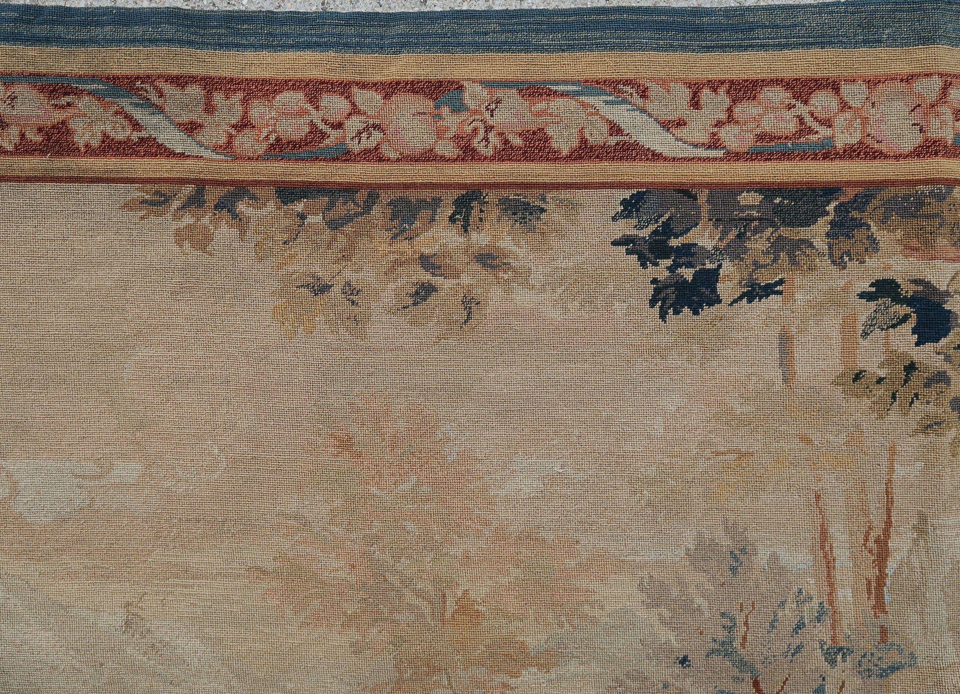 French needlepoint tapestry 1900