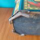 Ancient jewelry box in lithographed sheet metal Cléopâtre Egypt
