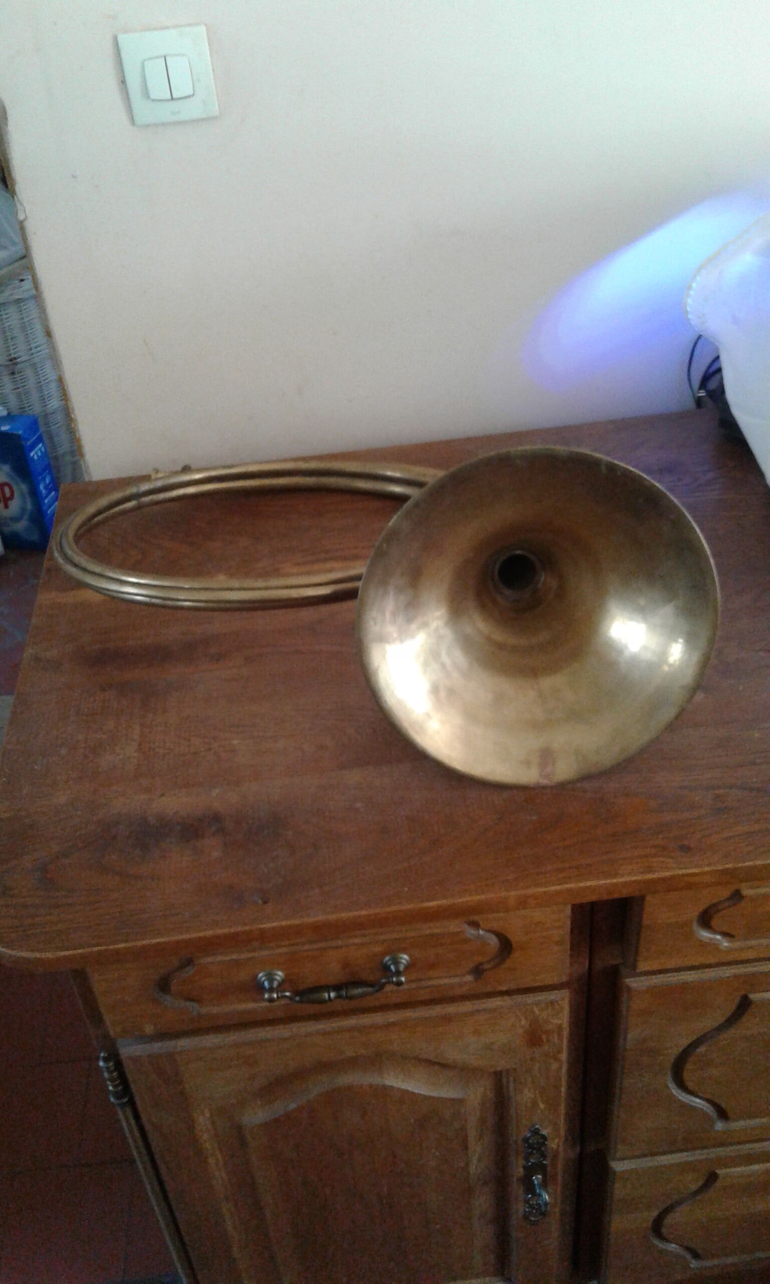 Hunting horn old era Napoleon III