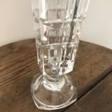 Vintage soliflor vase in Arques crystal, new in box