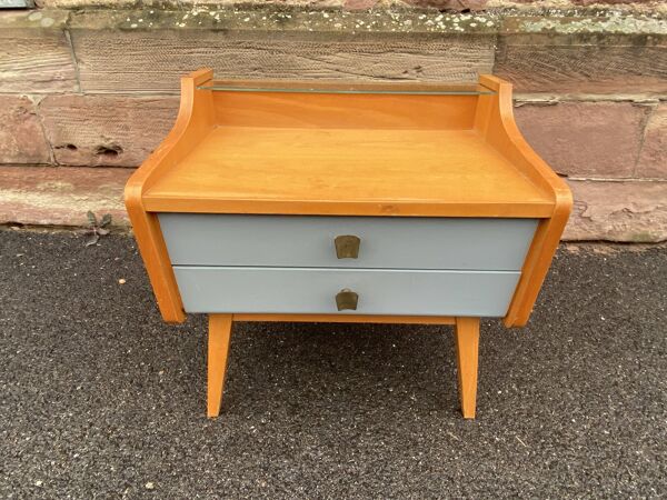 Table de chevet scandinave 1960