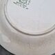 Lot of 8 flat plates in antique English earthenware, fine ware, with patterns.