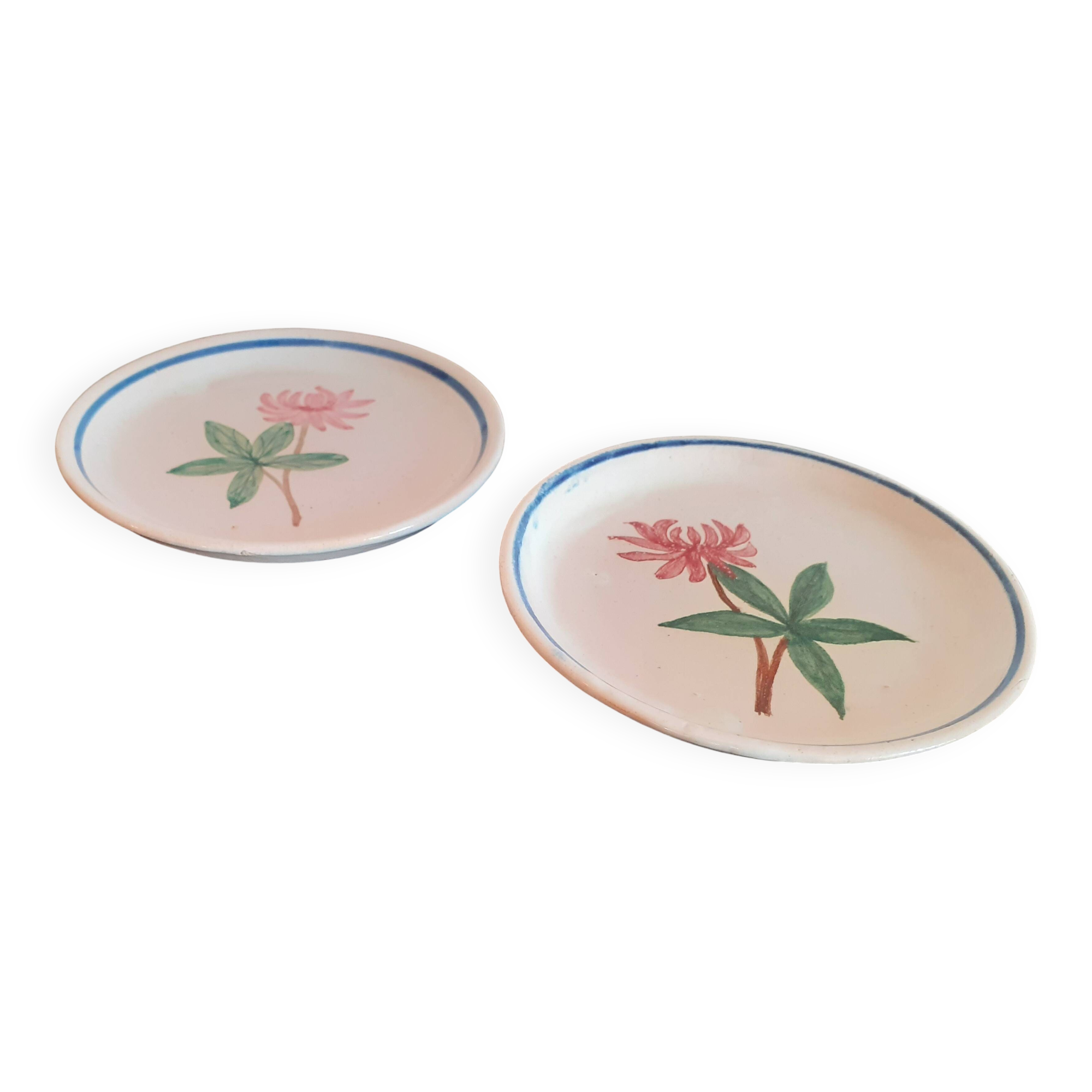 Set of 2 coasters / Signatures HB Quimper