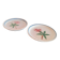 Set of 2 coasters / Signatures HB Quimper