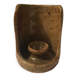 Stoneware candle holder