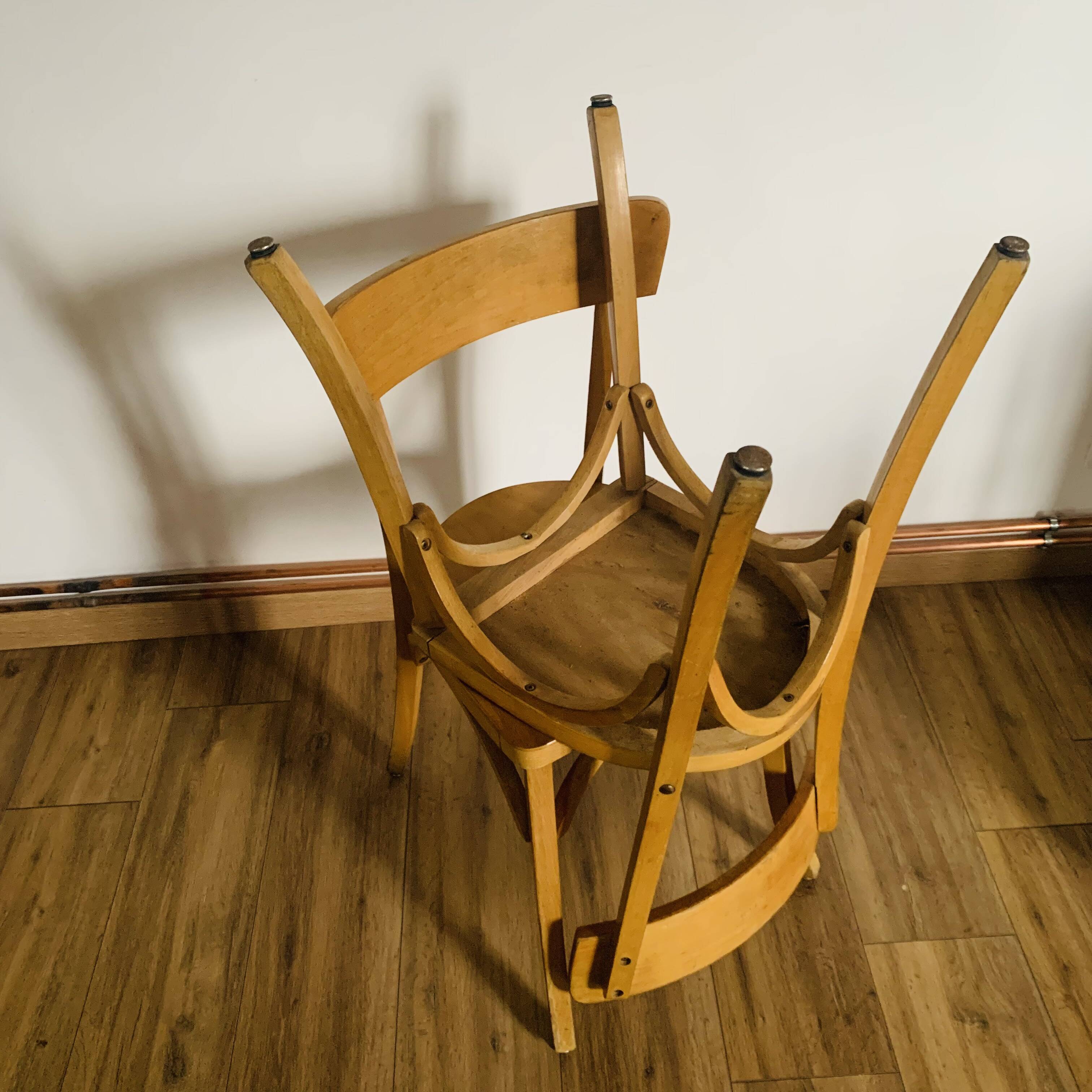 Pair of bistro chairs