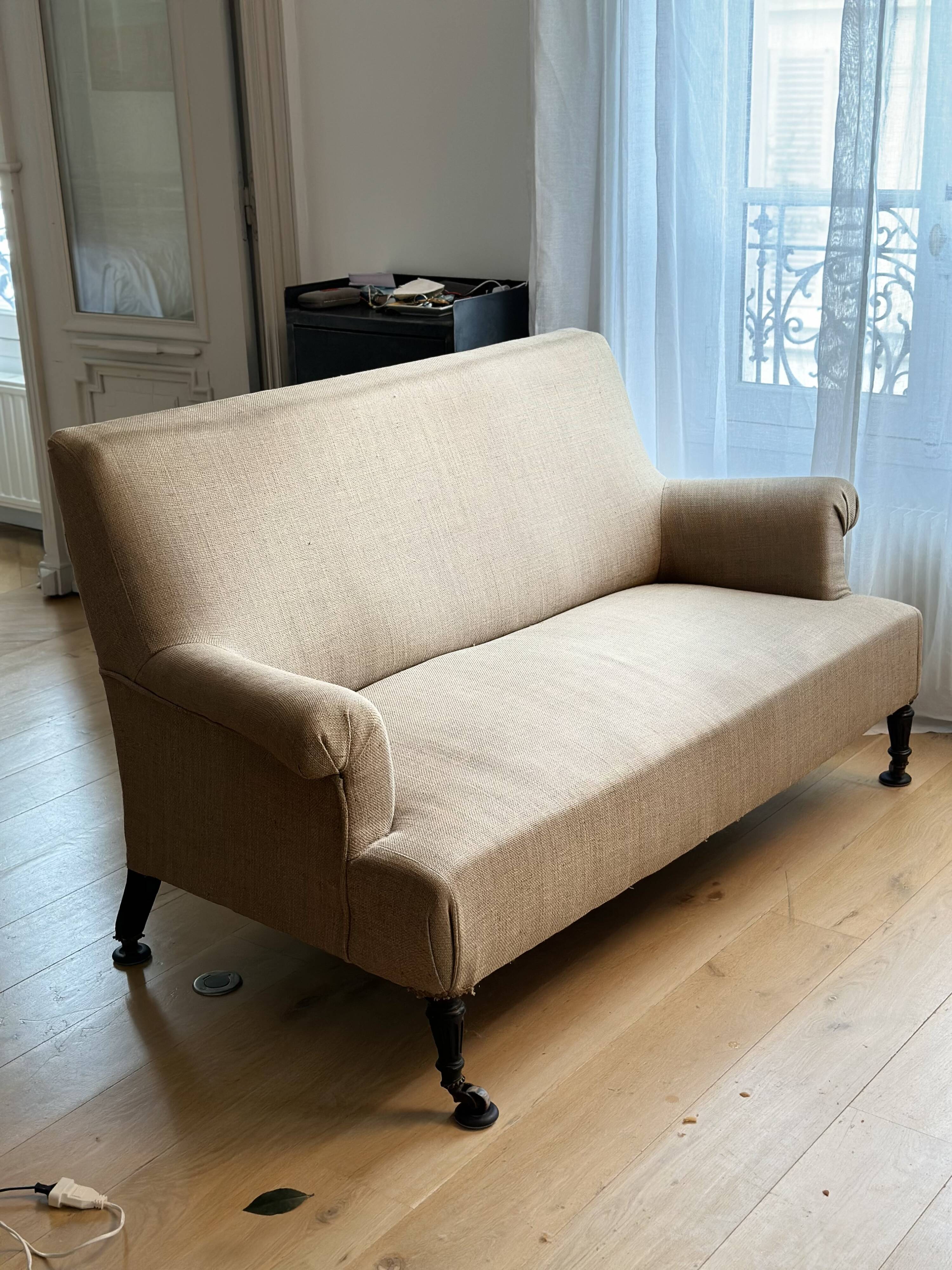 Napoleon III sofa-bench from National Furniture