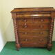 Commode écossaise en acajou de 1880