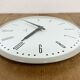 Grey Industrial Factory Wall Clock from Siemens, 1970s