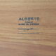 Scandinavian side table, in teak, by Alberts Tibro.