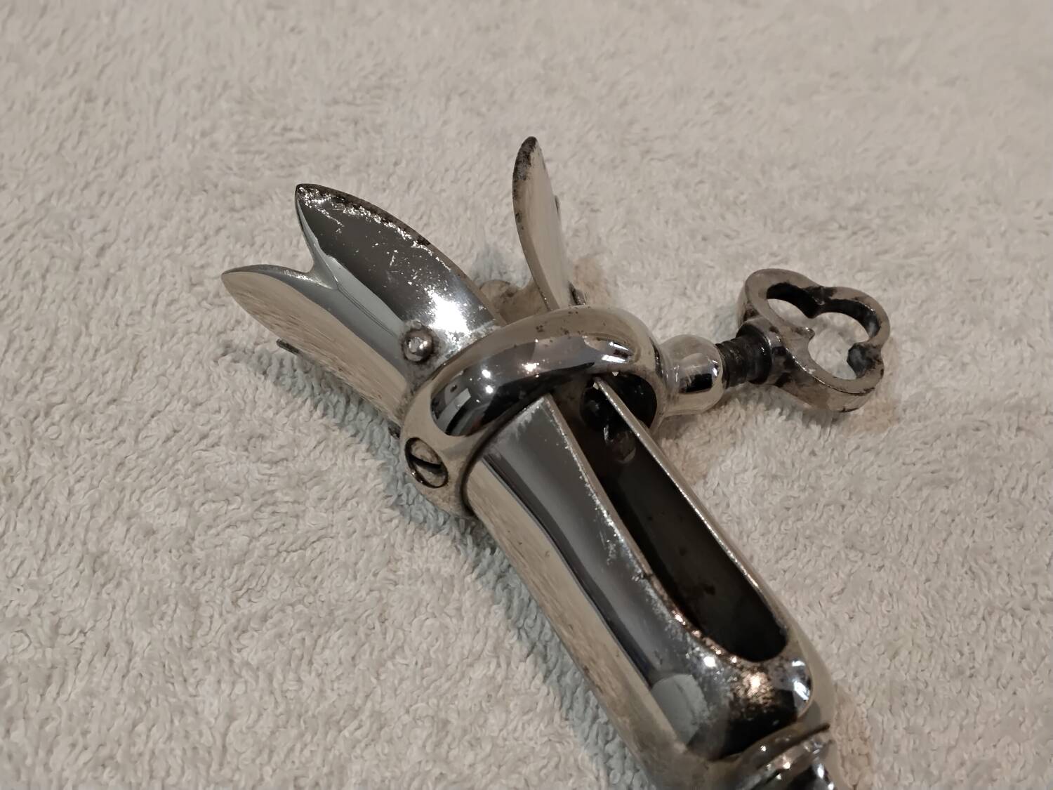 Some silver 950 Minerva style Louis XVI handles 19.8cm