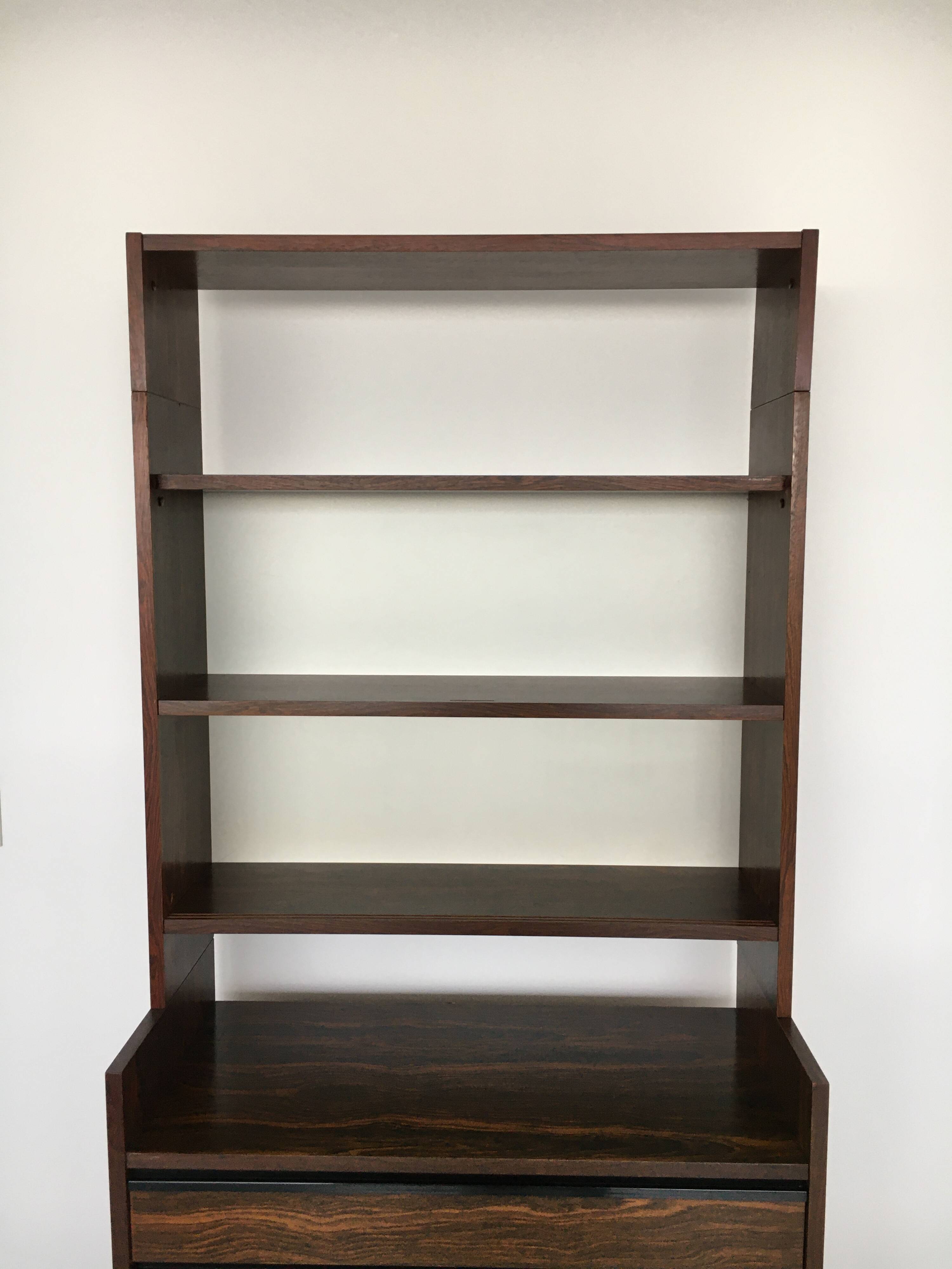 Poul Cadovius for klm rosewood cabinet, 1970’s