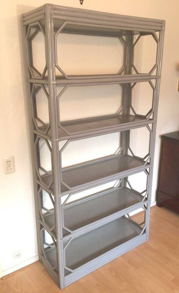 Étagère bambou. Vintage 80s