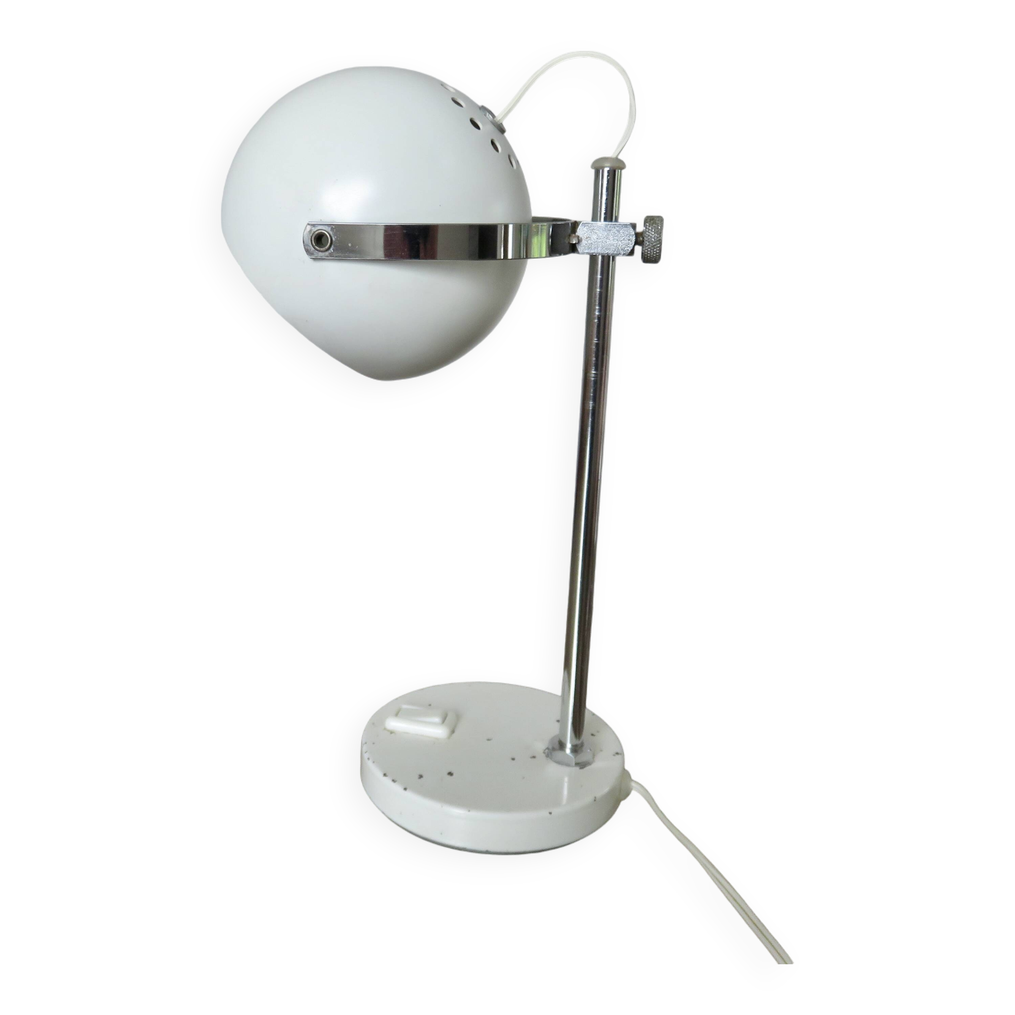 White eyeball lamp, 1970
