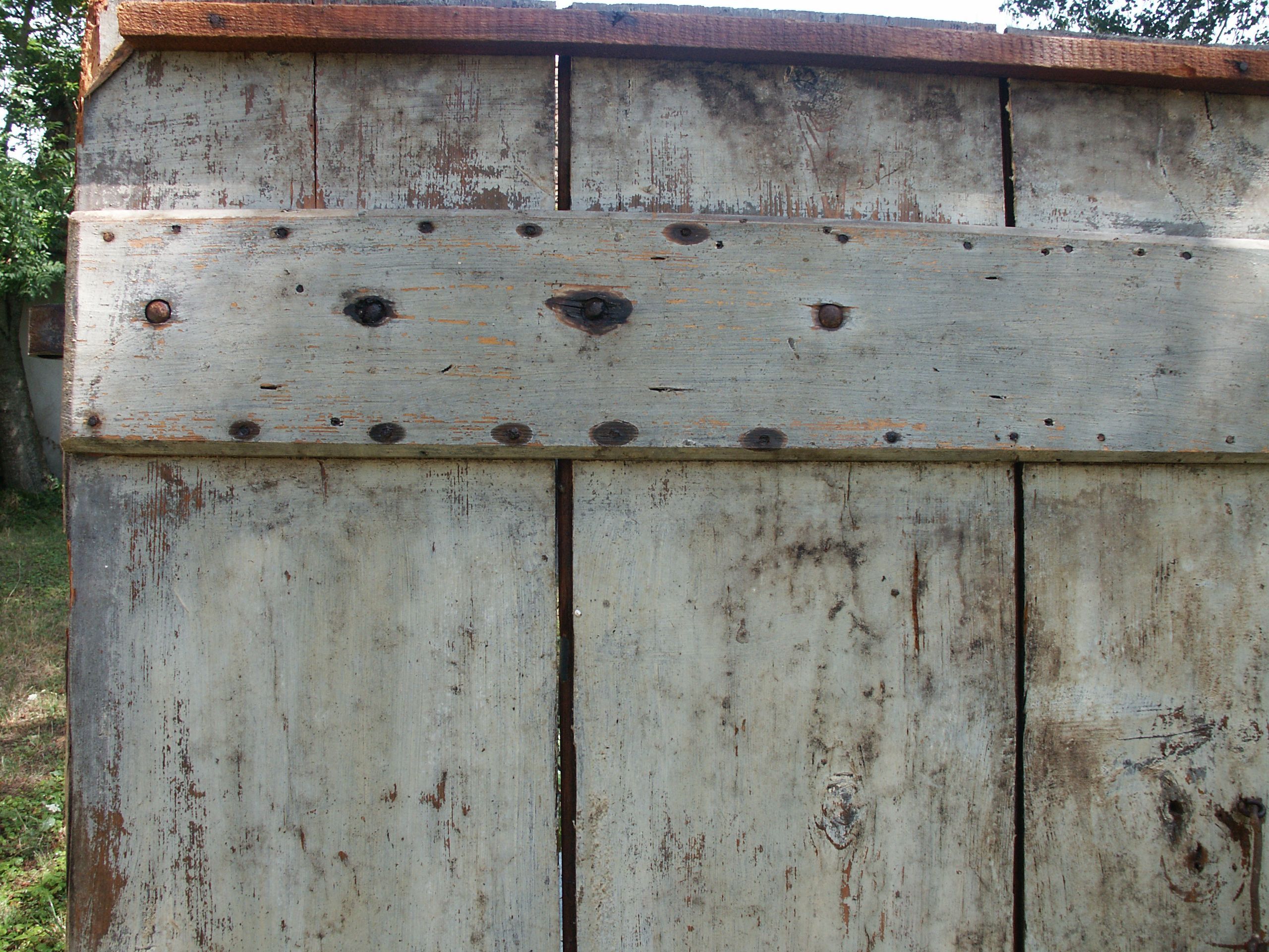 Barn door outbuildings