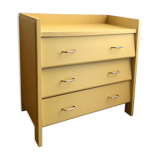 Vintage chest of drawers with staggered drawers