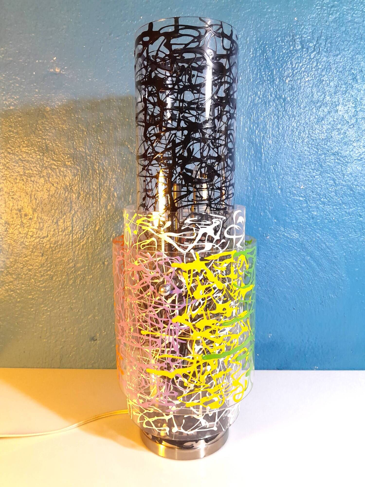 "Pollock" lamp 1980s