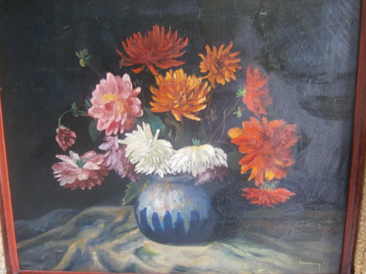 Paul Wessang, flower bouquet