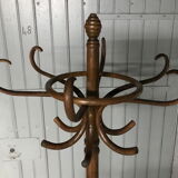 Thonet parrot coat holder, curved wood 1930 - 40,