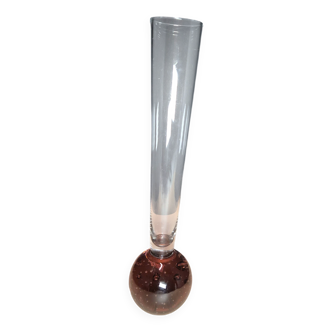Blown glass vase – Elegant and original design 24cm