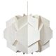 Rare large pendant from the mid-century, Le Klint style, Denmark, 1970