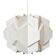 Rare large pendant from the mid-century, Le Klint style, Denmark, 1970