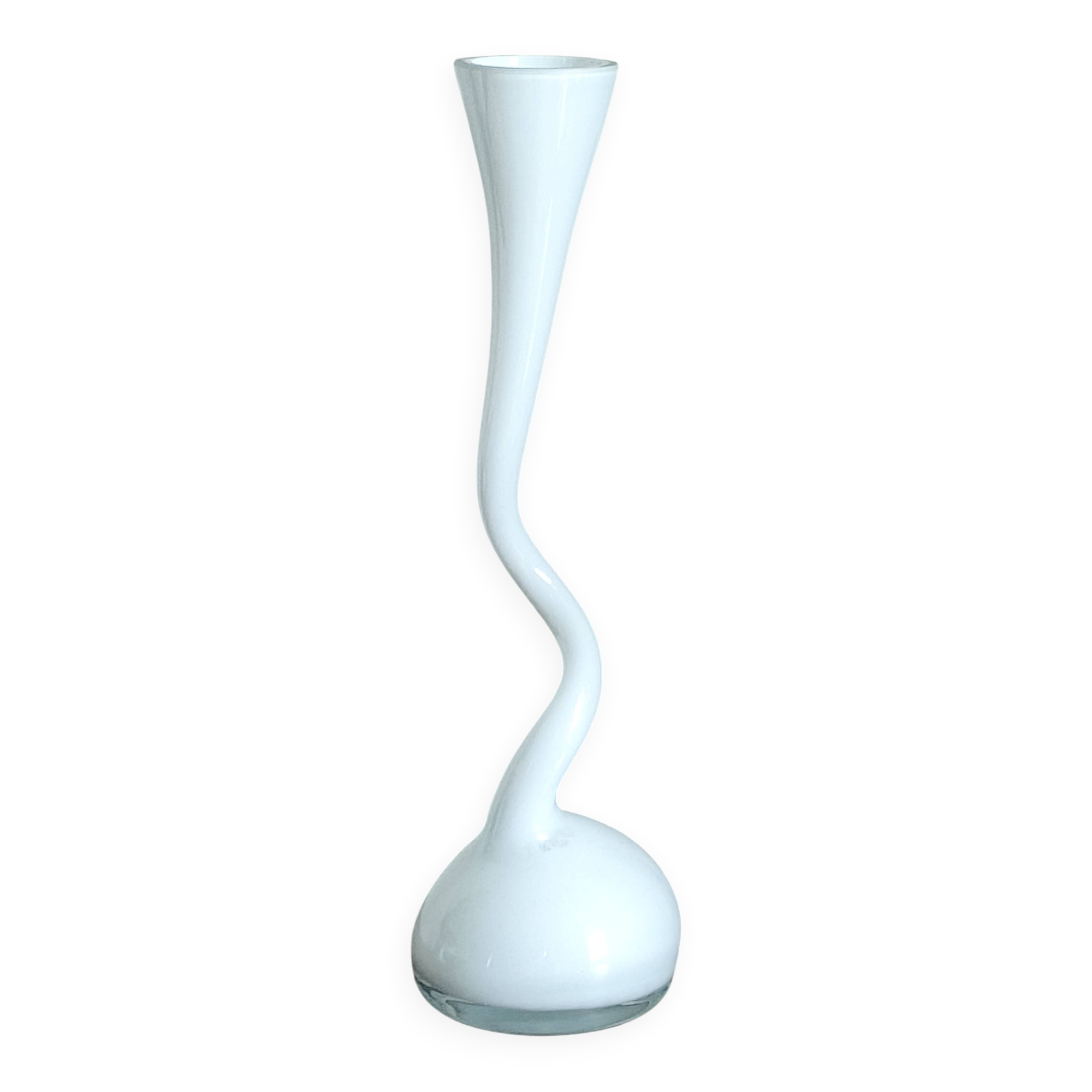 Large white Normann Copenhagen Swing vase