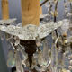 Multicoloured Murano Glass & Crystal Chandelier, 1950s